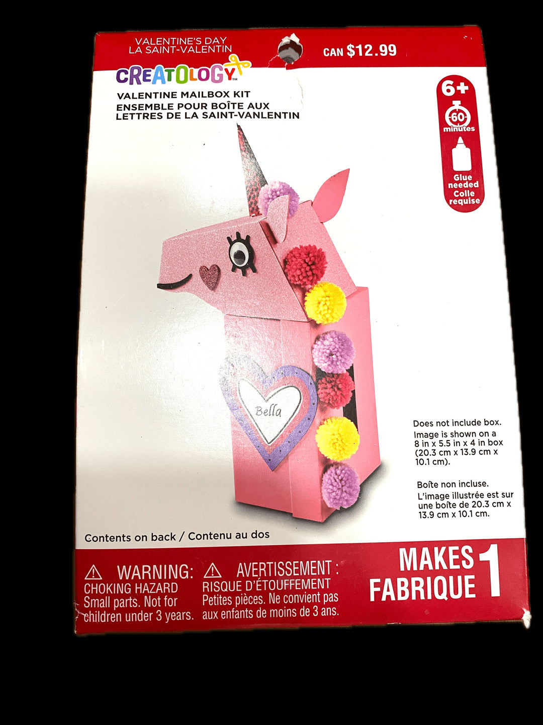 Creatology Valentine Mailbox Kit Unicorn