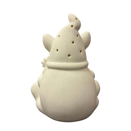 Make Market DIY LED Ceramic Décor – Gnome Bunny (7" Height × 6" Width)