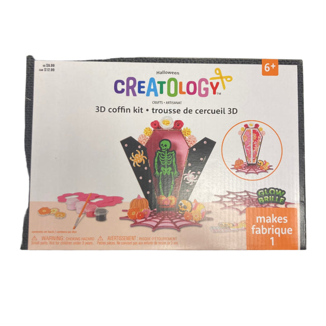 Creatology Halloween 3D Coffin Kit Build Up