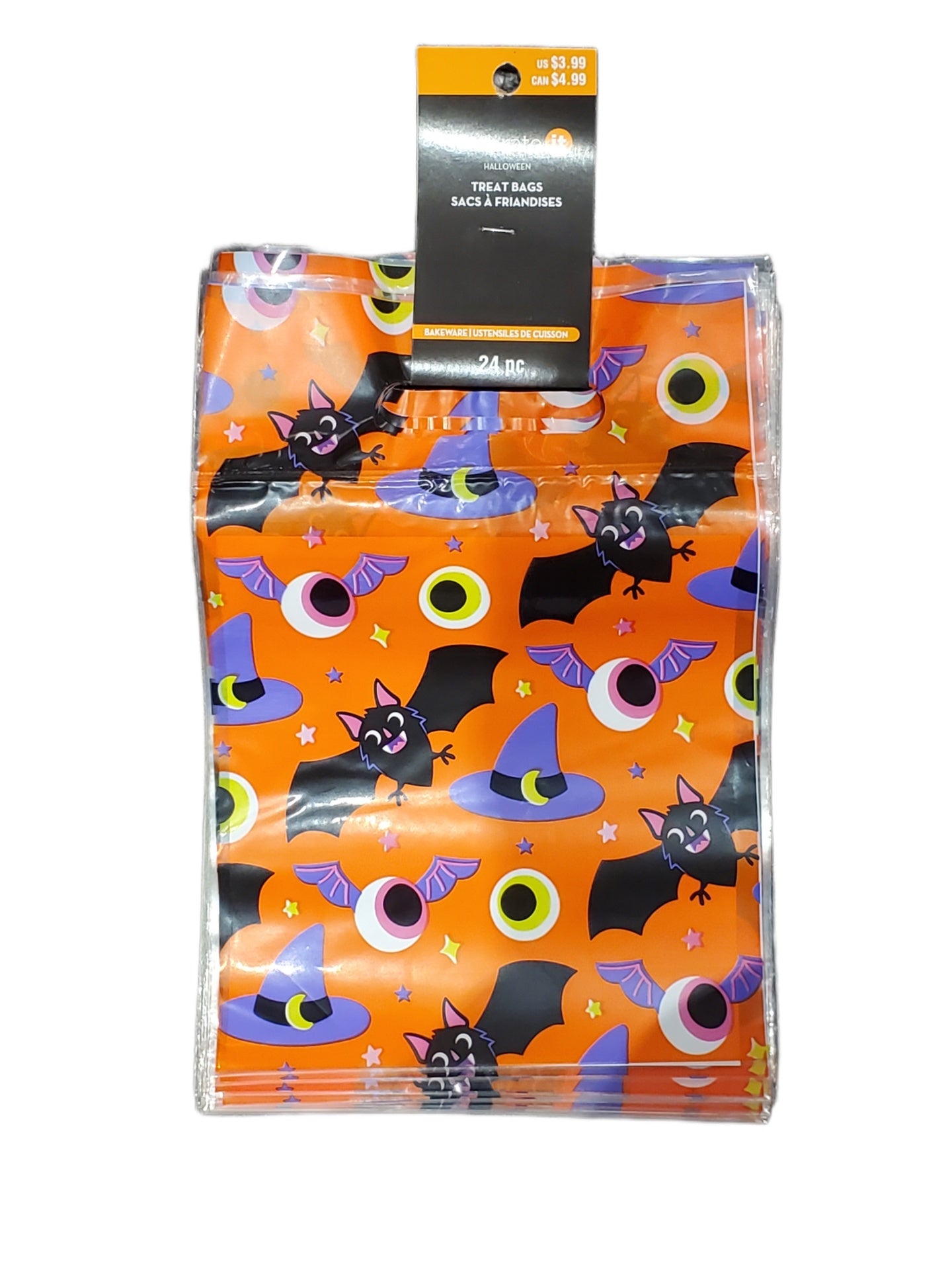 CREATOLOGY, HALLOWEEN TREAT BAGS, ORANGE