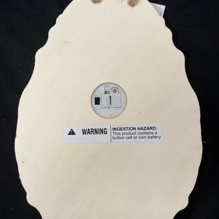 Make Market DIY LED Plywood Décor – Easter Egg Design (Wall‑Hangable)