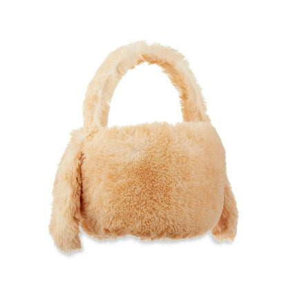 Easter Brown Plush Bunny Basket, 12 in x 12 in, by Way To Celebrate