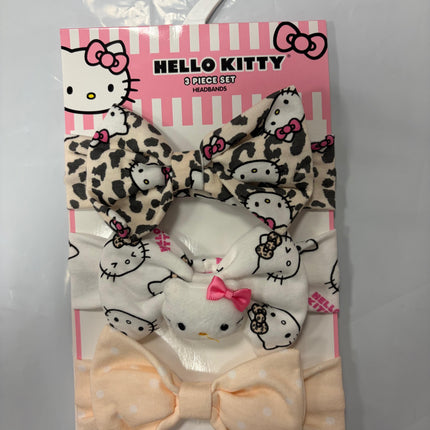 Hello Kitty 3-Piece Headbands Set
