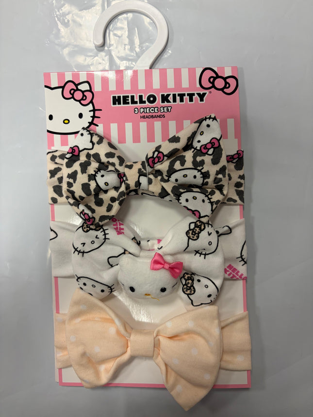 Hello Kitty 3-Piece Headbands Set