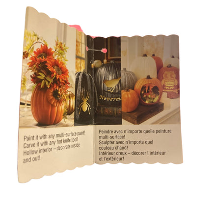 Ashland Fall Craft Pink Pumpkin 9in