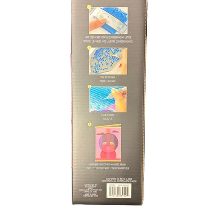 Pink Guitar Diamond Art Kit with Frame – 11" x 14" DIY Craft