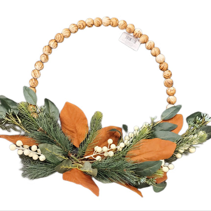White Berry Christmas Hoop Wreath 16" - Ashland