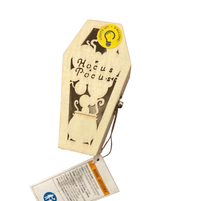 Make Market Small Light Up Hocus Pocus Coffins 4.5x3.5in