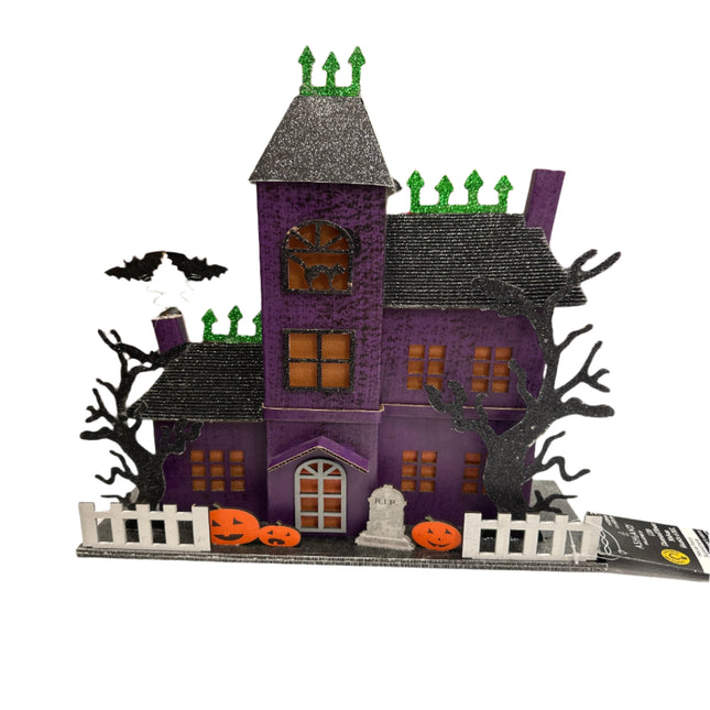 Ashland Halloween LED Haunted House 12 X 10 X 4.5