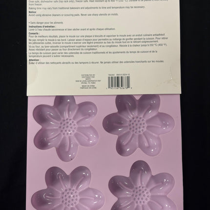 Celebrate It Easter Silicone Treat Mold – Flower Shapes (1 Piece)