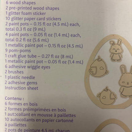 Creatology Bunny Weaving Wreath Craft Kit – Makes 1