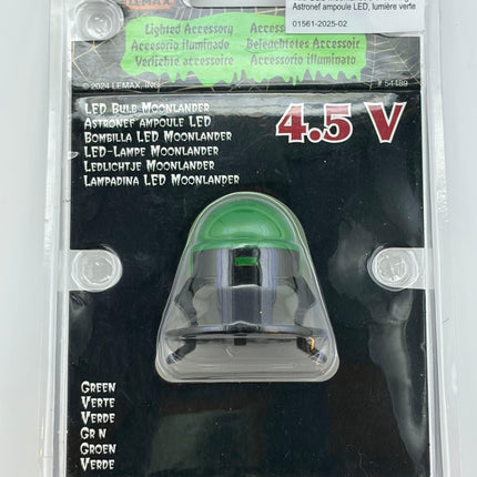 Green LED Bulb Moonlander 4.5V Village Light Accessory