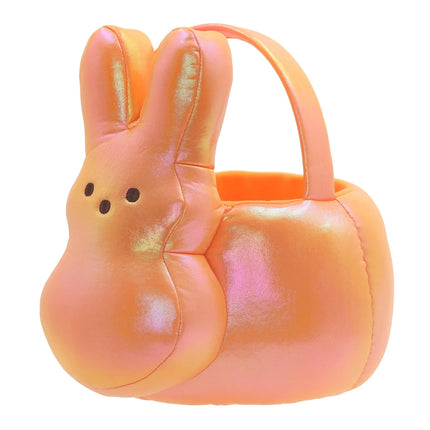 Peeps Plush Easter Basket, Orange Color