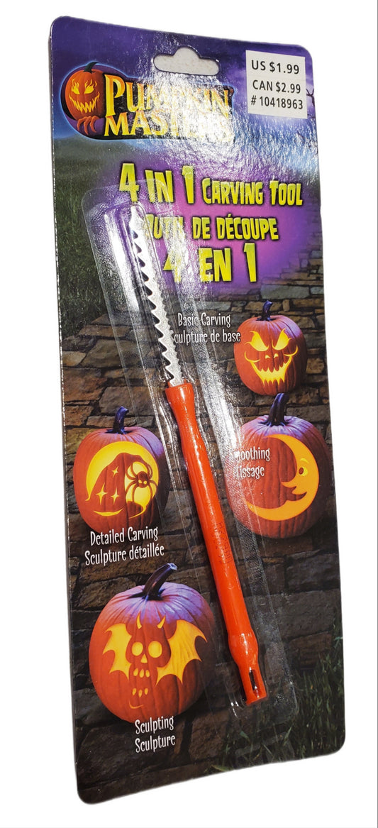 PUMPKIN MASTERS 4 IN 1 PUMKIN CARVING TOOL