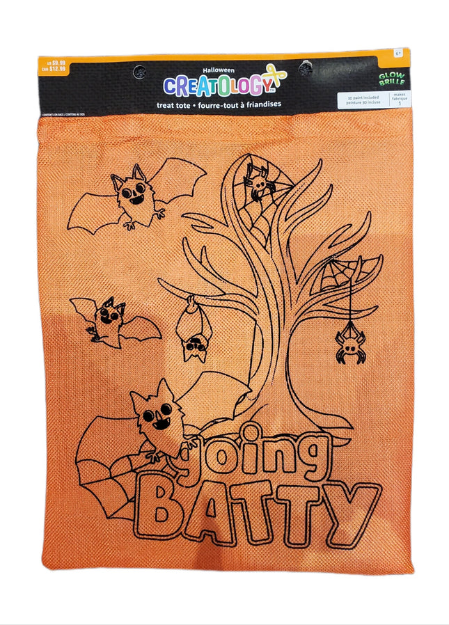 Creatology Halloween Treat Tote with 3D Paint Kit 11x13.75in