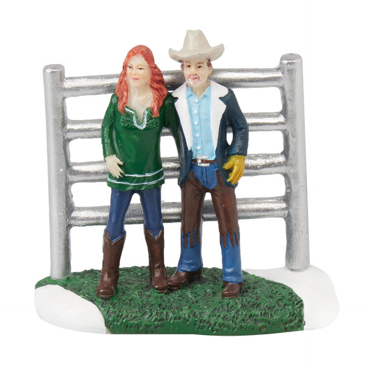 The Pioneer Woman Christmas Village Figurine, Ree & Ladd