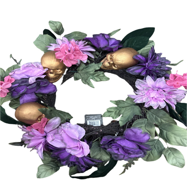 Ashland Halloween Wicked Garden Wreath 22â€ x 23â€ x 5â€