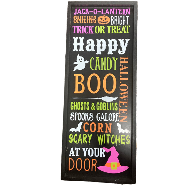 Ashland Halloween Themed Sign 24x9.5in