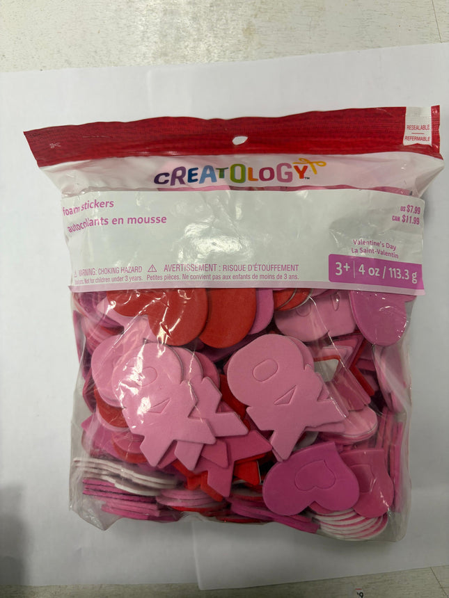 Creatology Valentine's Foam Stickers