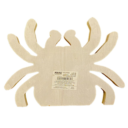 8" Wood DIY Spider Tabletop Decor Kit