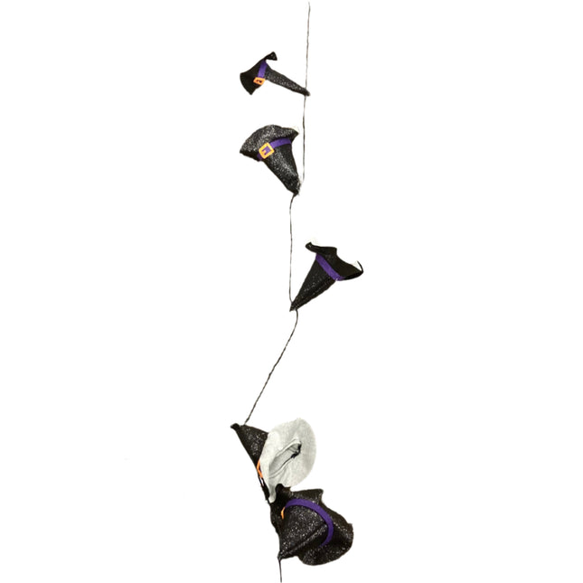 Ashland Halloween Witch Hat Garland 6ft