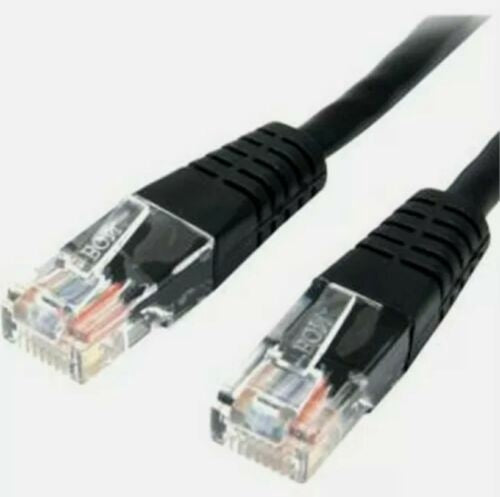 StarTech Cat5e Patch Cable 15ft – Black Molded