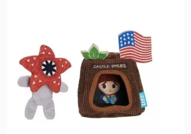 Stranger Things Bark Dog Toy: Castle Byers Set