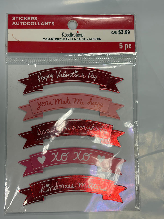 Recollections Stickers - 5 Pcs