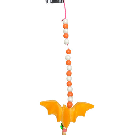 Ashland Halloween Light Orange Bat Wall Decor 18in