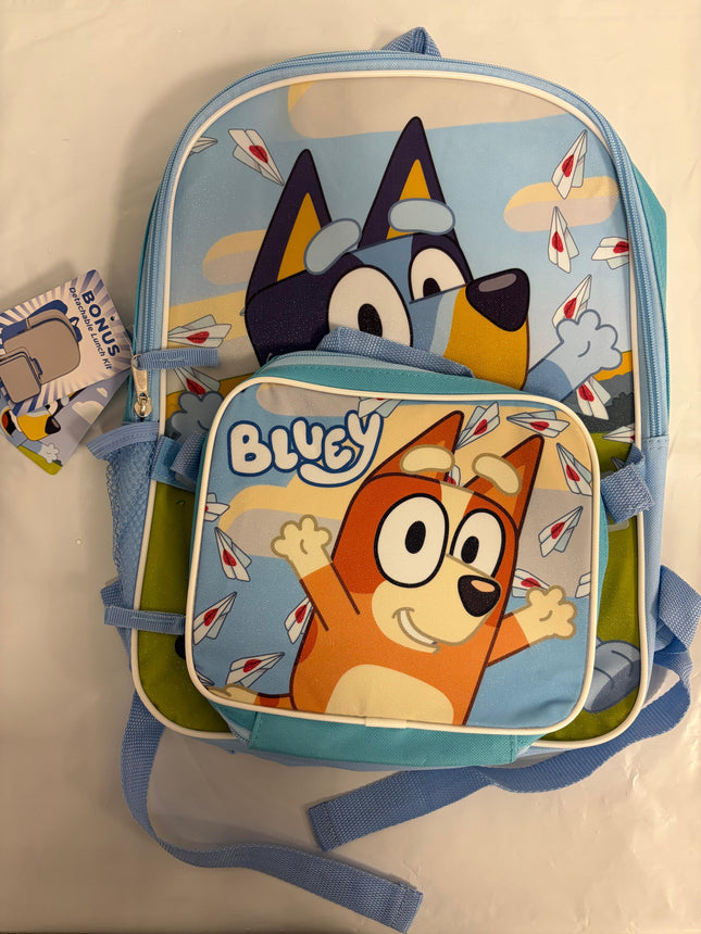 Bluey Kids Backpack &amp; Lunch Bag 2-Piece Set