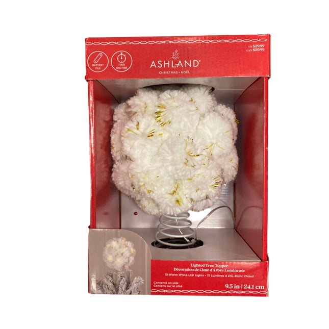 Ashland Christmas Lighted Tree Topper 9.5 in