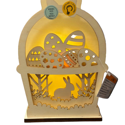 Make Market DIY LED Plywood Décor – Easter Basket Scene (Tabletop Décor)