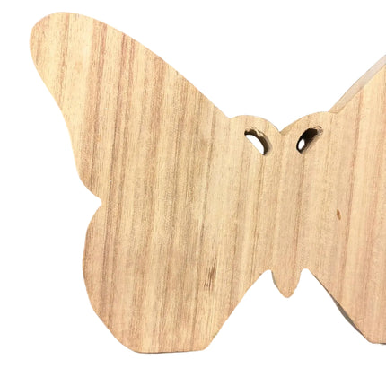 Make Market DIY Wooden Décor – Butterfly Cutout (6" Height × 9" Width)