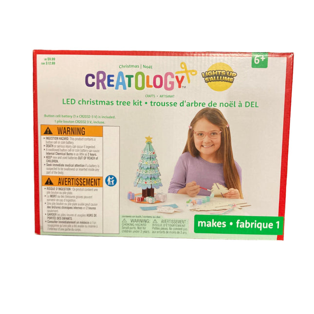 Creatology Christmas Led Tree Build Up Kit 8.5x11.5in