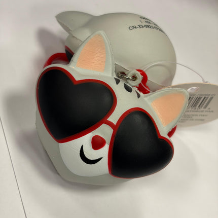 Heart Sunglasses Cat Squishy Clip