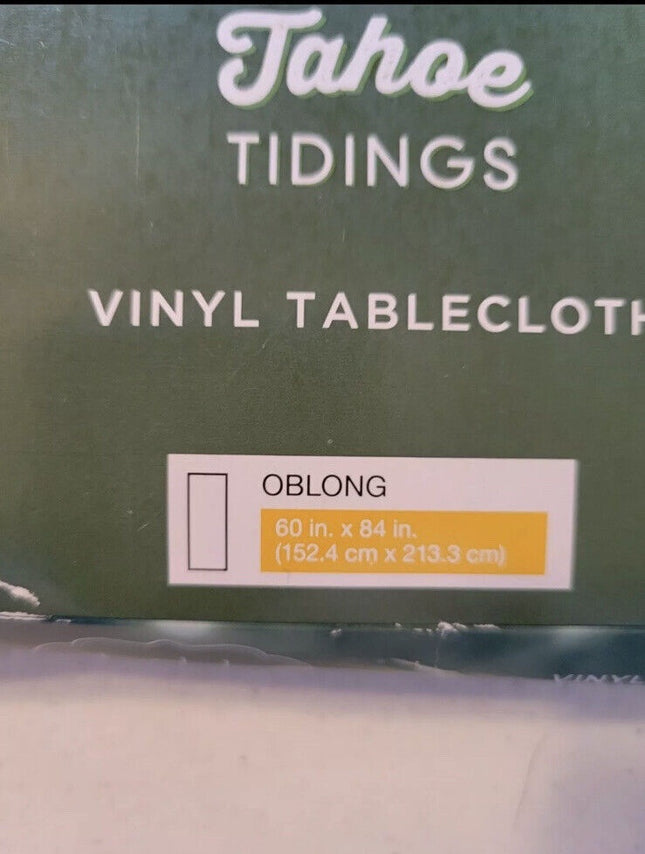 St. Nicholas Truck Vinyl Tablecloth 60x84 – Oblong