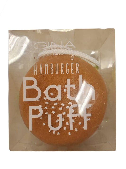 BATH PUFF BY GINA BEAUTY, HAMBURGER