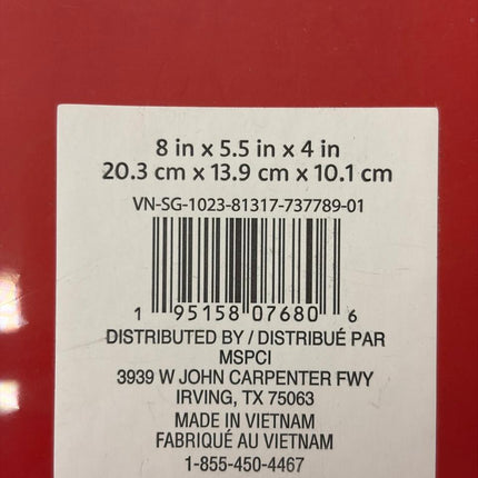 Creatology Valentine Mailbox Small Red 8x5.5x4