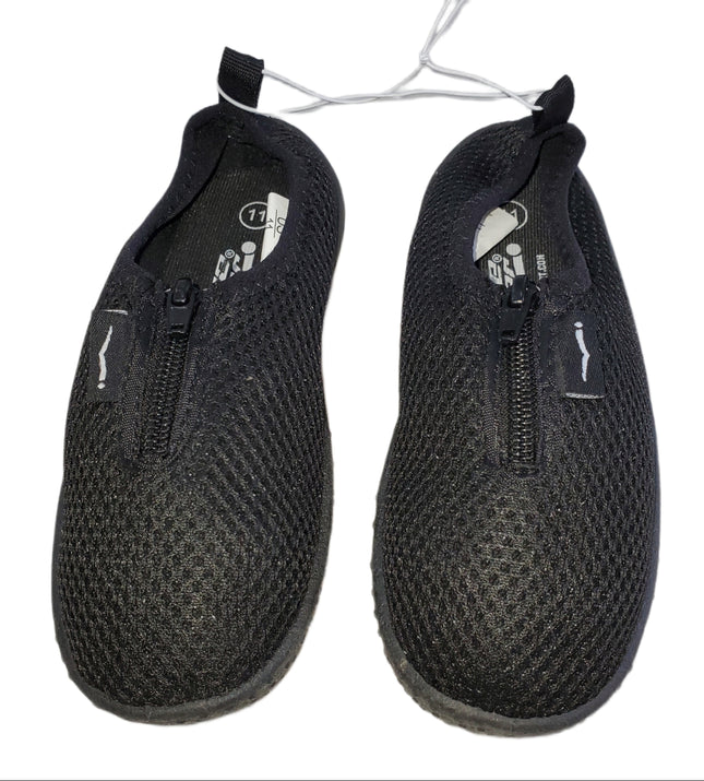 Wave Runner Kids Water Shoes Black Size 1