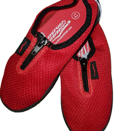 Kids Water Shoes Kids Size 1 in Neo Red Wave Runner