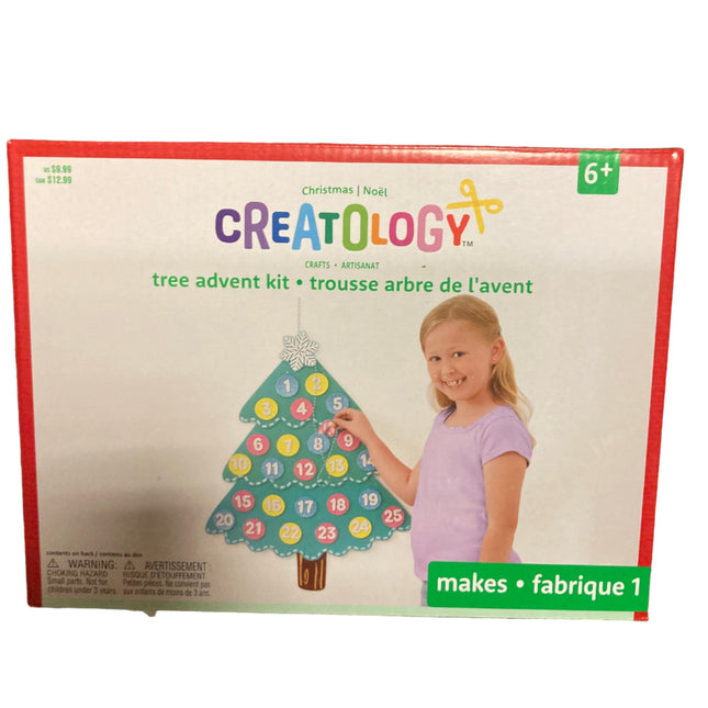 Creatology Christmas Tree Advent Kit 8.5inx11.5in