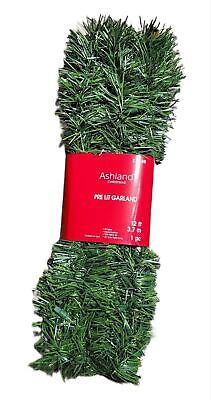 Ashland 12ft Pre-Lit Christmas Garland with 50 Lights