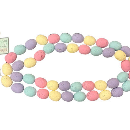 Ashland Decorative Egg Garland – Easter (6 ft)