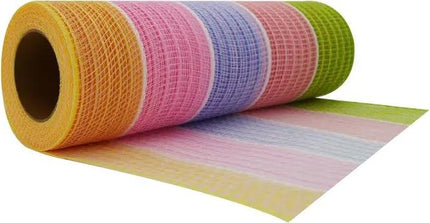 Celebrate It Easter Mesh – Pastel Multi‑Color (9.5" × 18 ft)