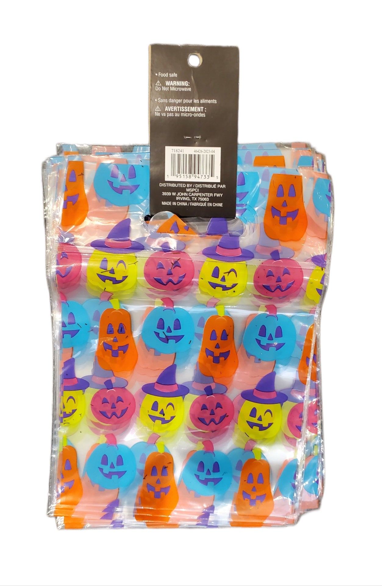 CELEBRATE IT, HALLOWEEN TREAT BAGS 24pc, PUMPKINS