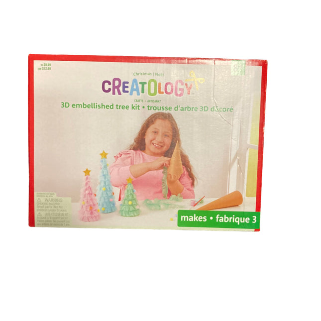 Creatology Christmas 3D Embellished Tree Build Up Kit 8.5x11.5in