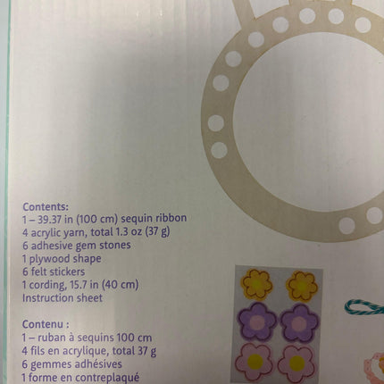 Creatology Bunny Weaving Wreath Craft Kit – Makes 1