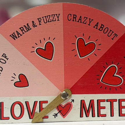 Ashland Valentine's Tabletop Decor Love Meter
