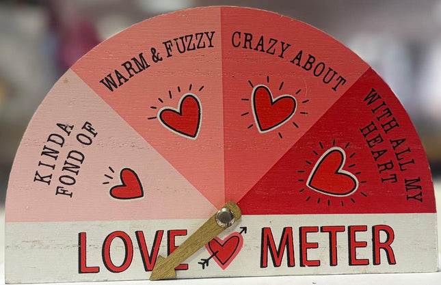 Ashland Valentine's Tabletop Decor Love Meter