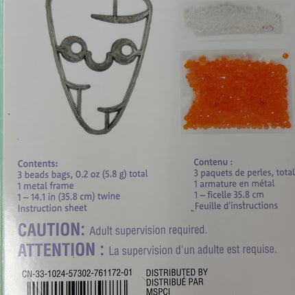 Creatology Carrot Suncatcher Kit – 1 Set